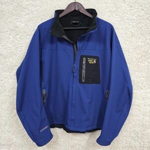 Mountain Hard Wear Mens Softshell Jacket Blue XL